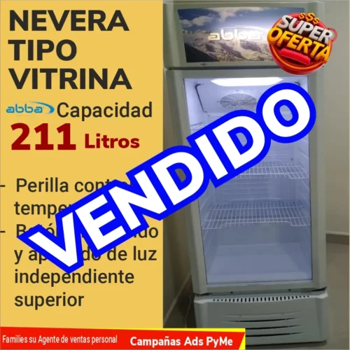 Nevera Vitrina